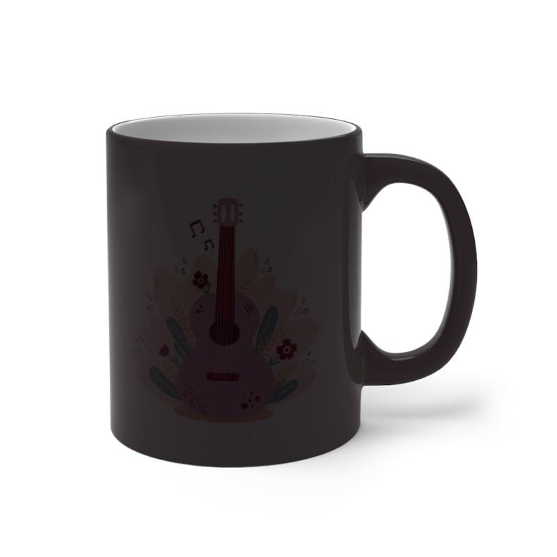Guitar & Music Note - Color Changing Mug - Image 5
