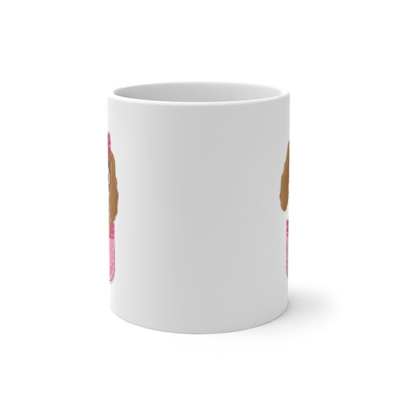 Cute Baby Dog Magic Mug - Image 2