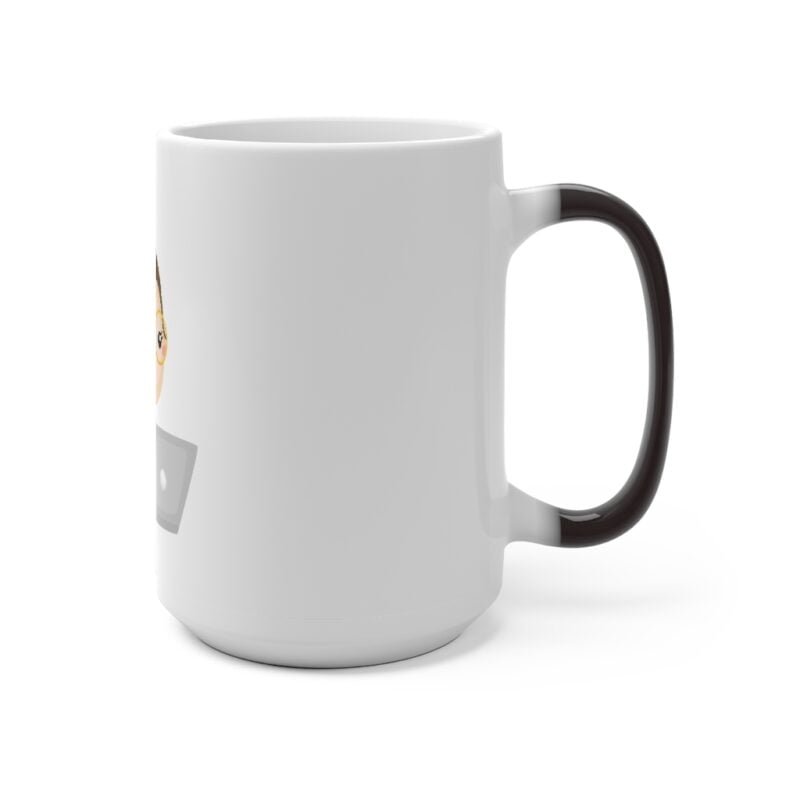 Working Girl - Color Changing Mug - Image 8
