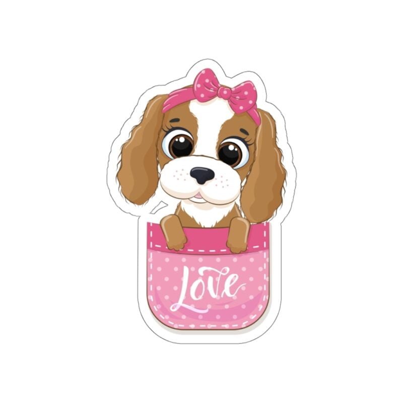 Cute Baby Dog Stickers - Image 5