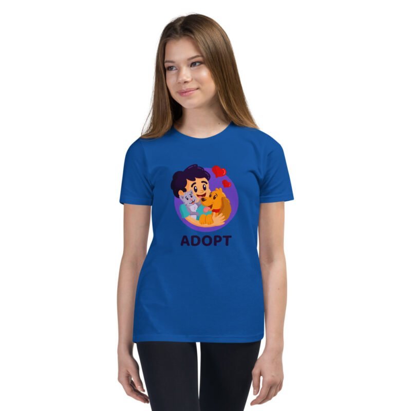 Adopt! - Youth Short Sleeve T-Shirt - Image 4