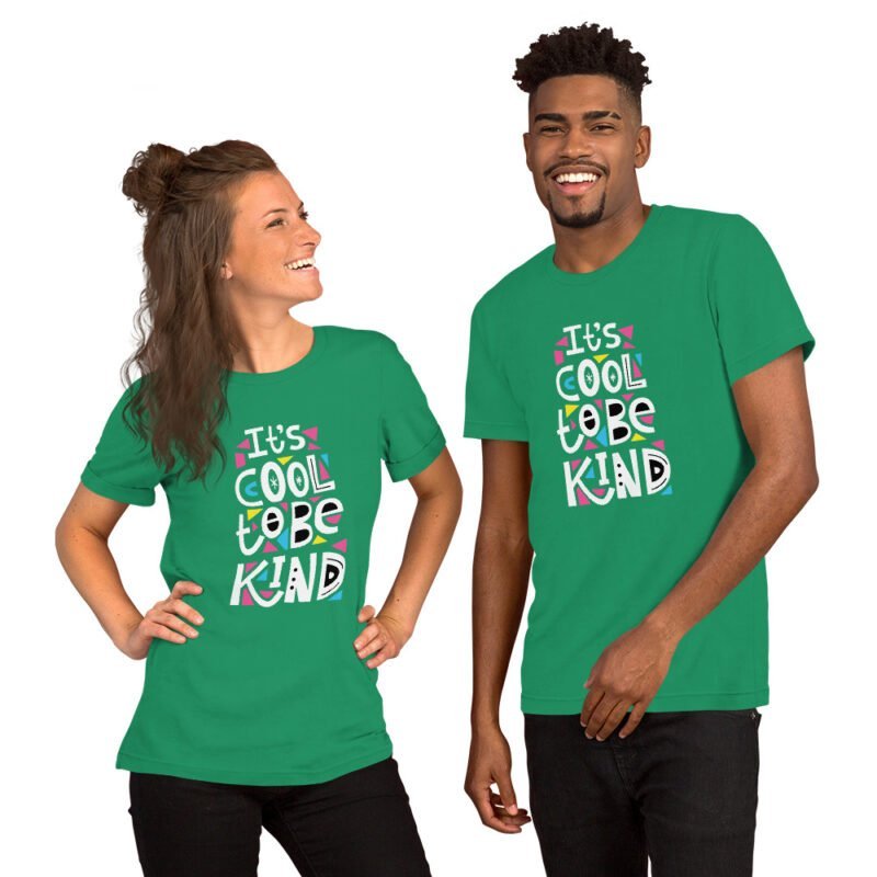 It's Cool To Be Kind - Short-Sleeve Unisex T-Shirt - Image 15