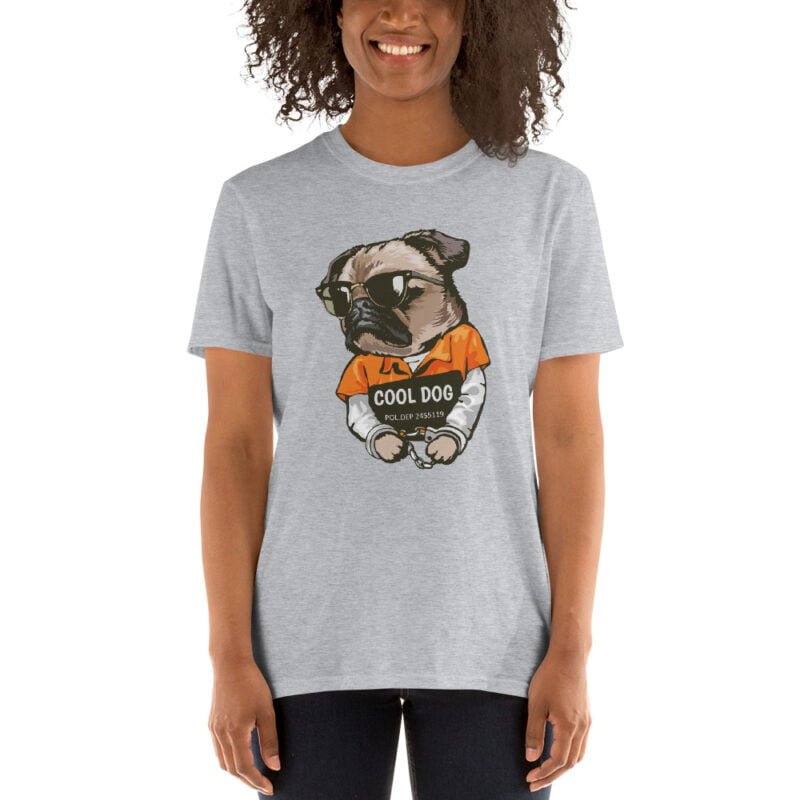Cool Dog Unisex T-Shirt - Image 9