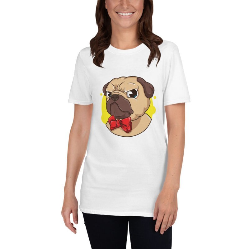 Cute PUG Unisex T-Shirt - Image 5