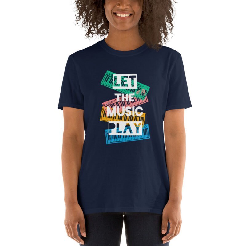 Let The Music Play - Short-Sleeve Unisex T-Shirt - Image 5