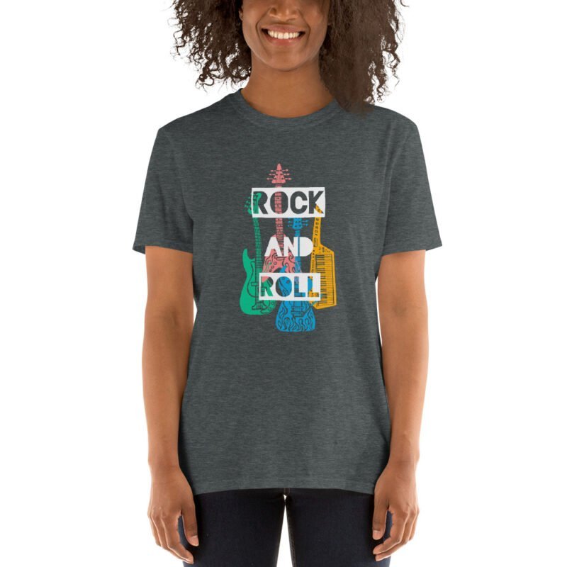 Rock & Roll - Short-Sleeve Unisex T-Shirt - Image 7