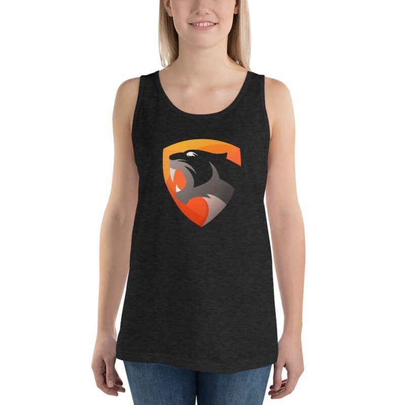 Orange Tiger - Unisex Tank Top - Image 2