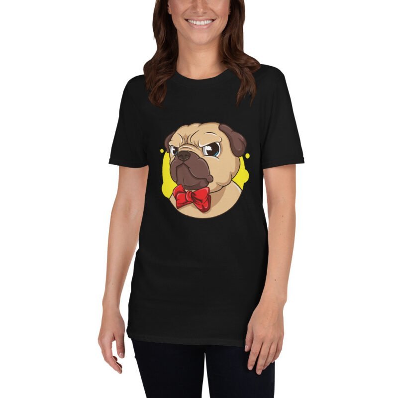 Cute PUG Unisex T-Shirt - Image 6