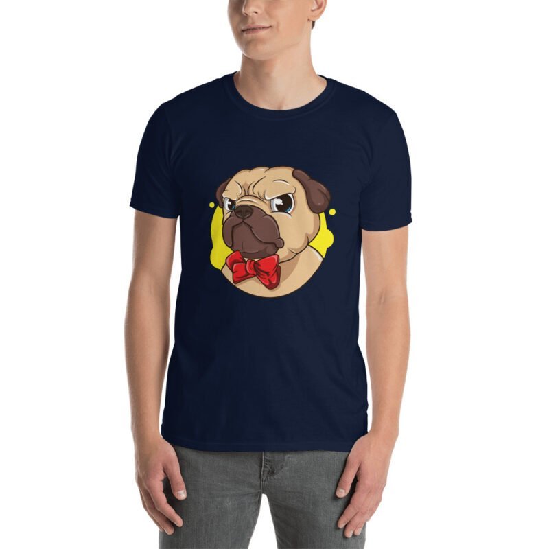 Cute PUG Unisex T-Shirt - Image 3
