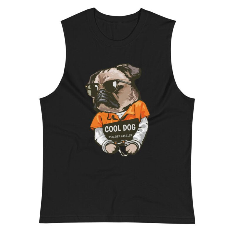 Cool Dog - Muscle Shirt - Image 4