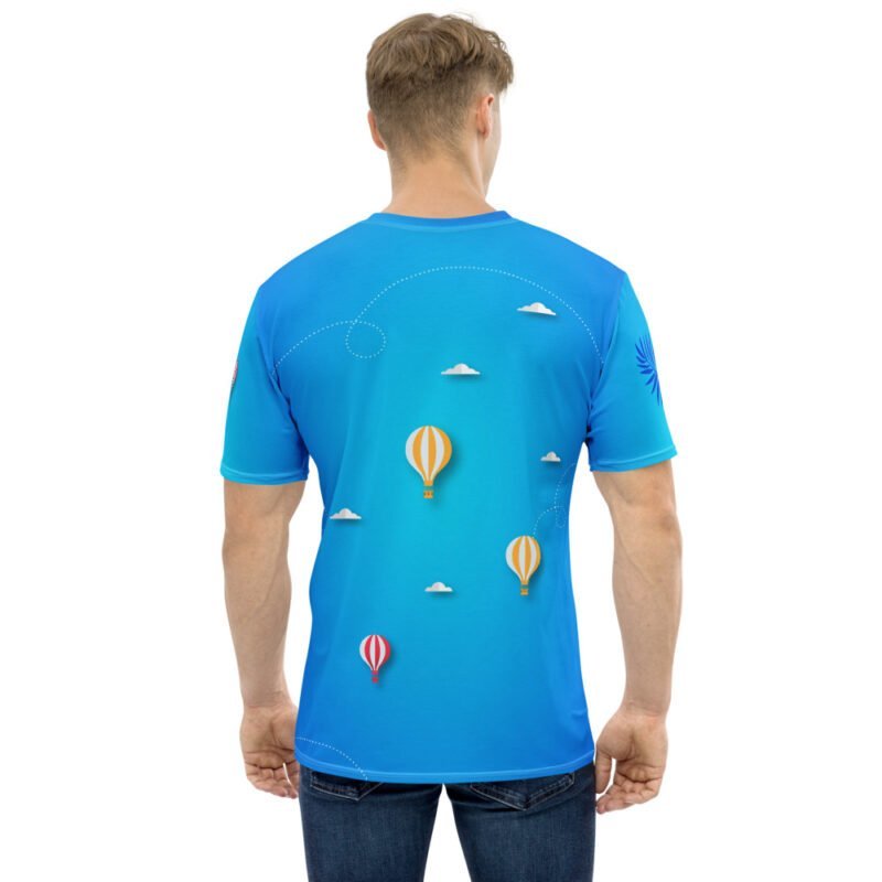 Travel The World - Men's Crew Neck T-Shirt - Image 2