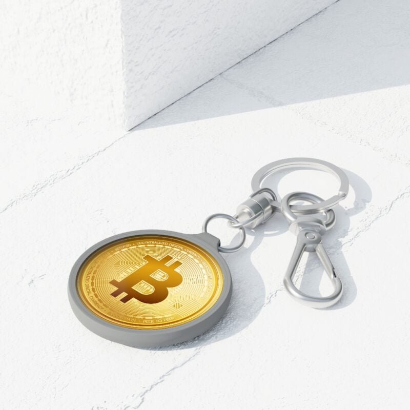 Bitcoin Keyring Tag - Image 3