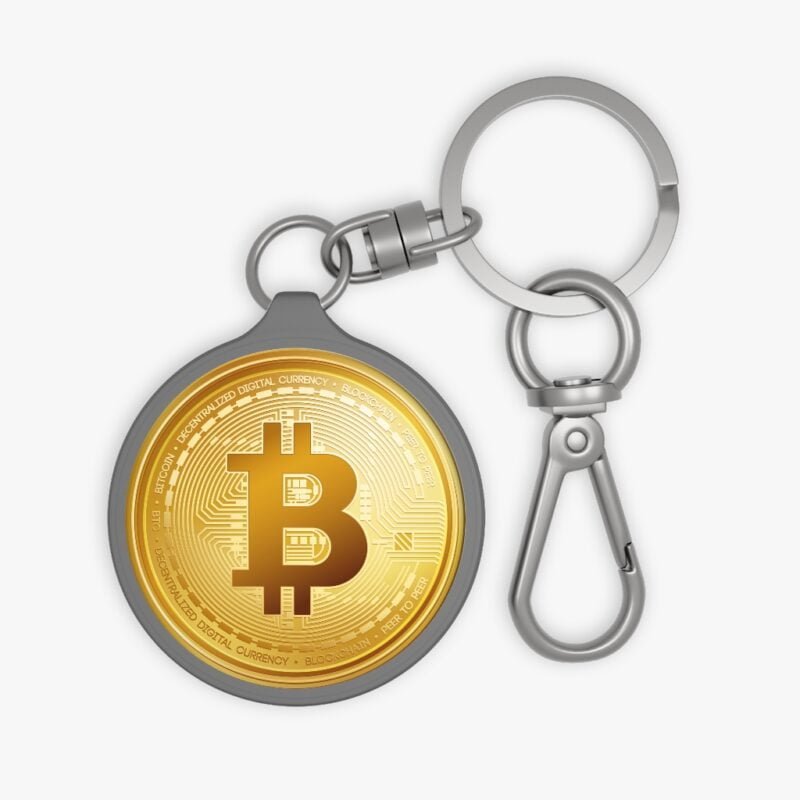Bitcoin Keyring Tag