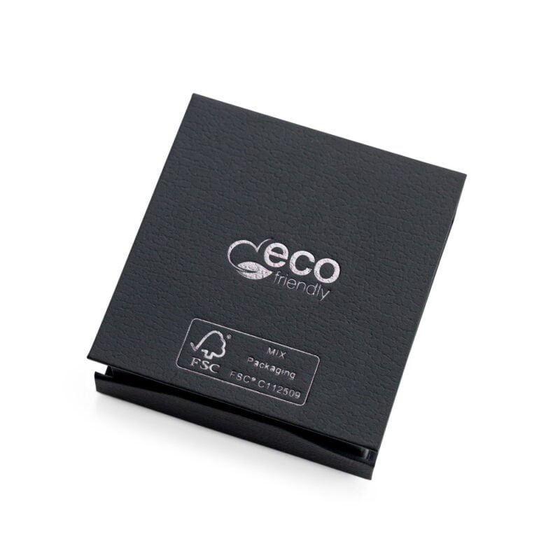Sterling Silver Hexagon Stud Earrings - Image 5