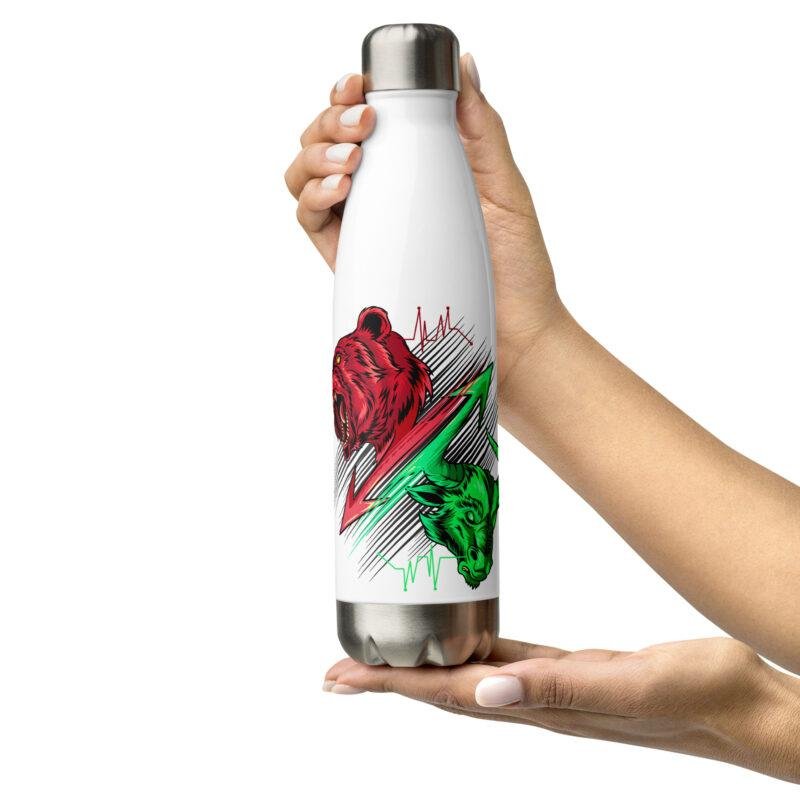Bearish Vs. Bullish Stainless Steel Water Bottle