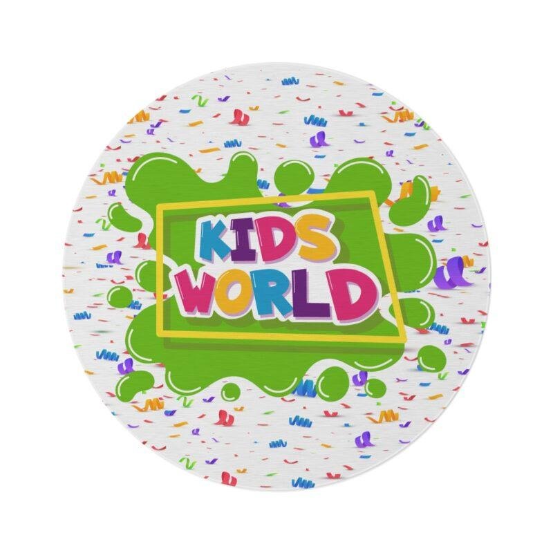 Kids World Round Rug - Image 2