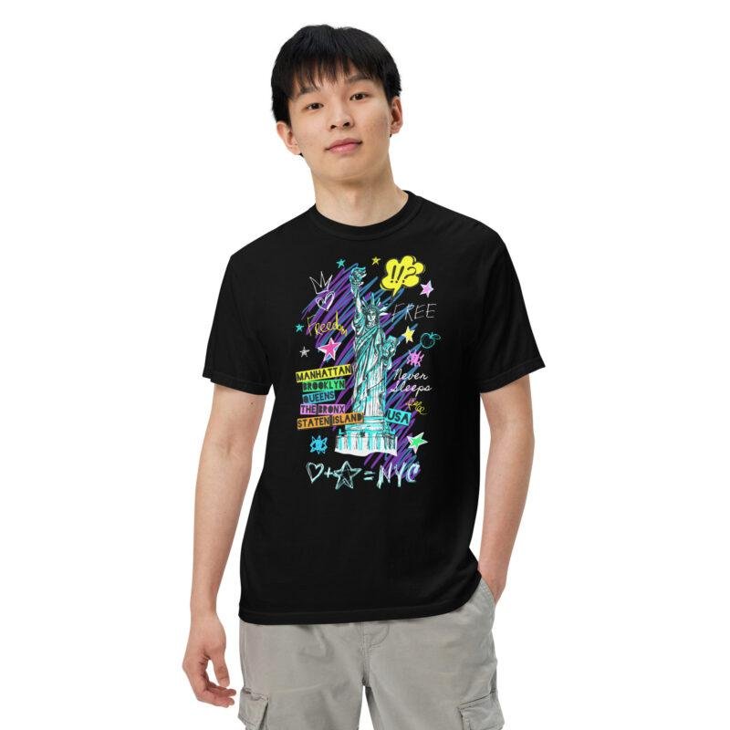 Men’s garment-dyed heavyweight t-shirt - Image 3
