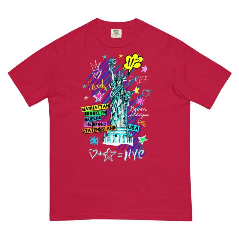 Men’s garment-dyed heavyweight t-shirt - Image 5