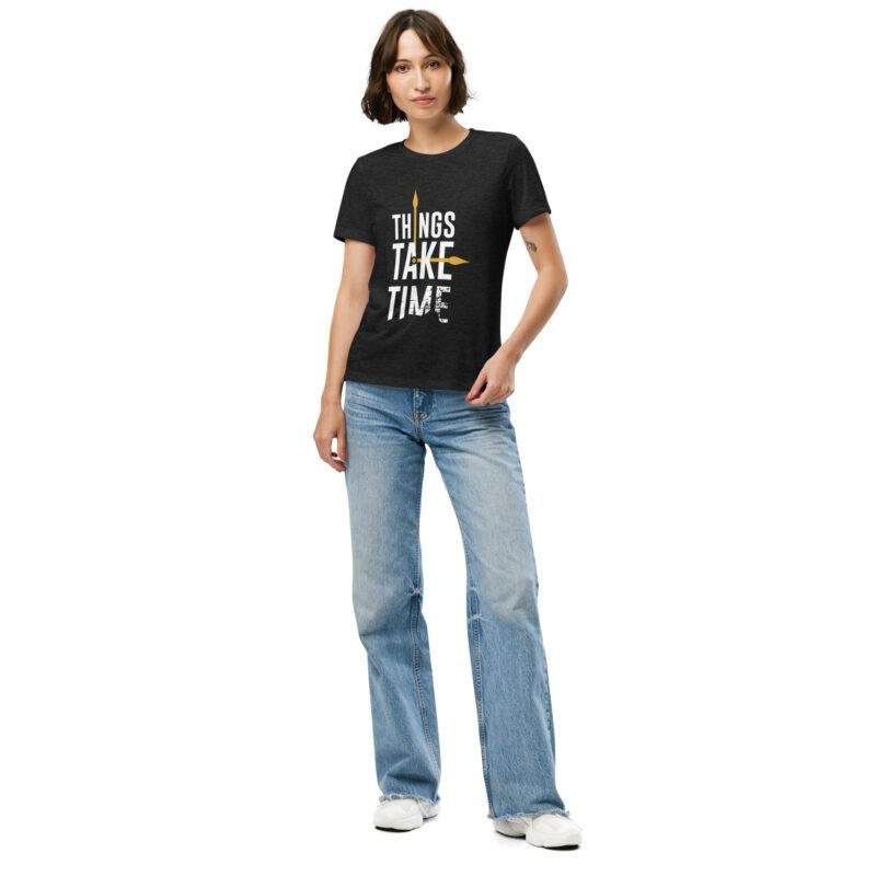 Women’s relaxed tri-blend t-shirt