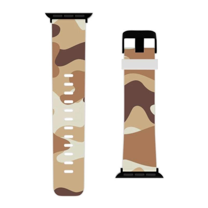 Army Brown Camouflage Band for Apple Watch - Image 32