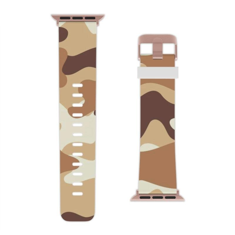Army Brown Camouflage Band for Apple Watch - Image 35