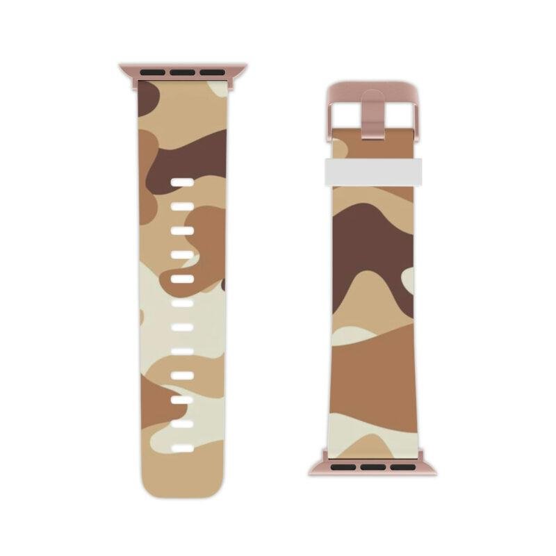 Army Brown Camouflage Band for Apple Watch - Image 8