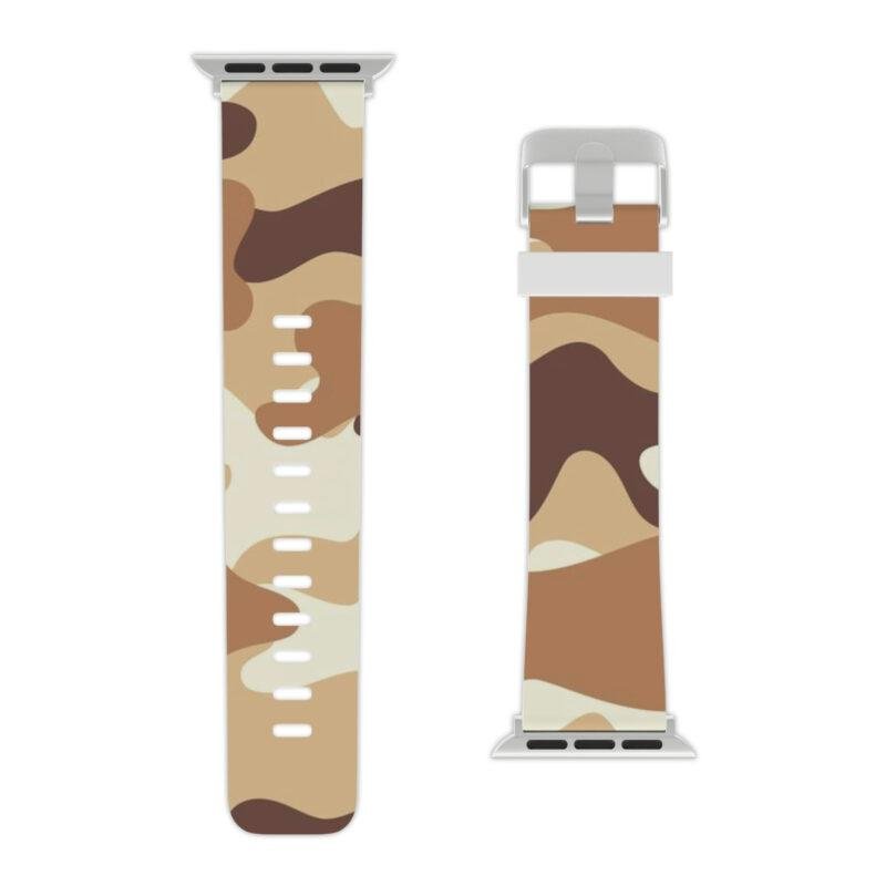 Army Brown Camouflage Band for Apple Watch - Image 2