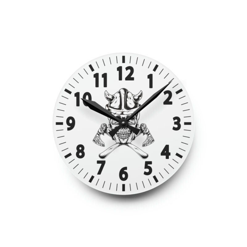 Viking Acrylic Wall Clock - Image 7
